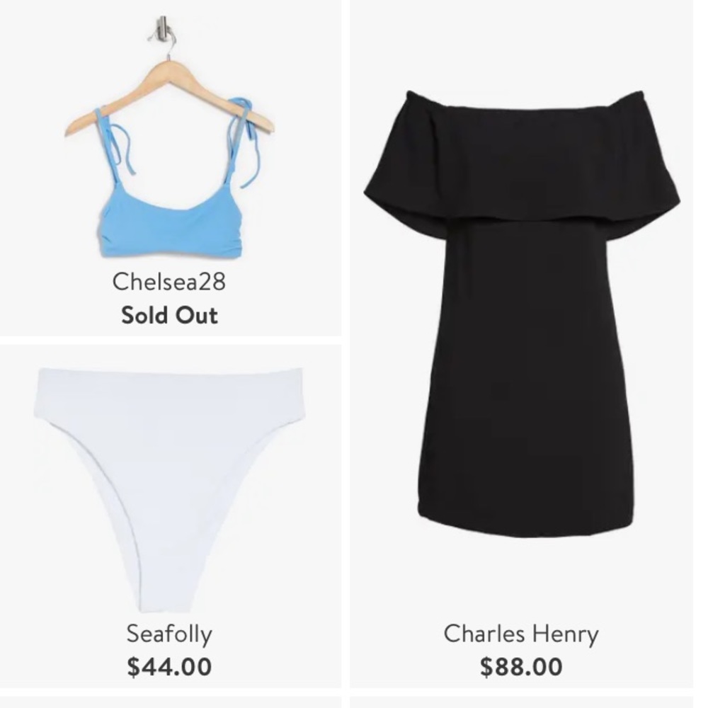 CHARLES HENRY Off the Shoulder Little Black Dress Small - Picture 10 of 11